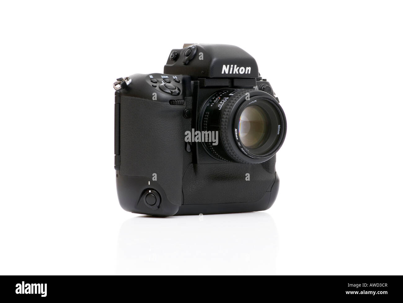 Nikon F5 reflex professionale fotocamera, formato 35mm Foto Stock