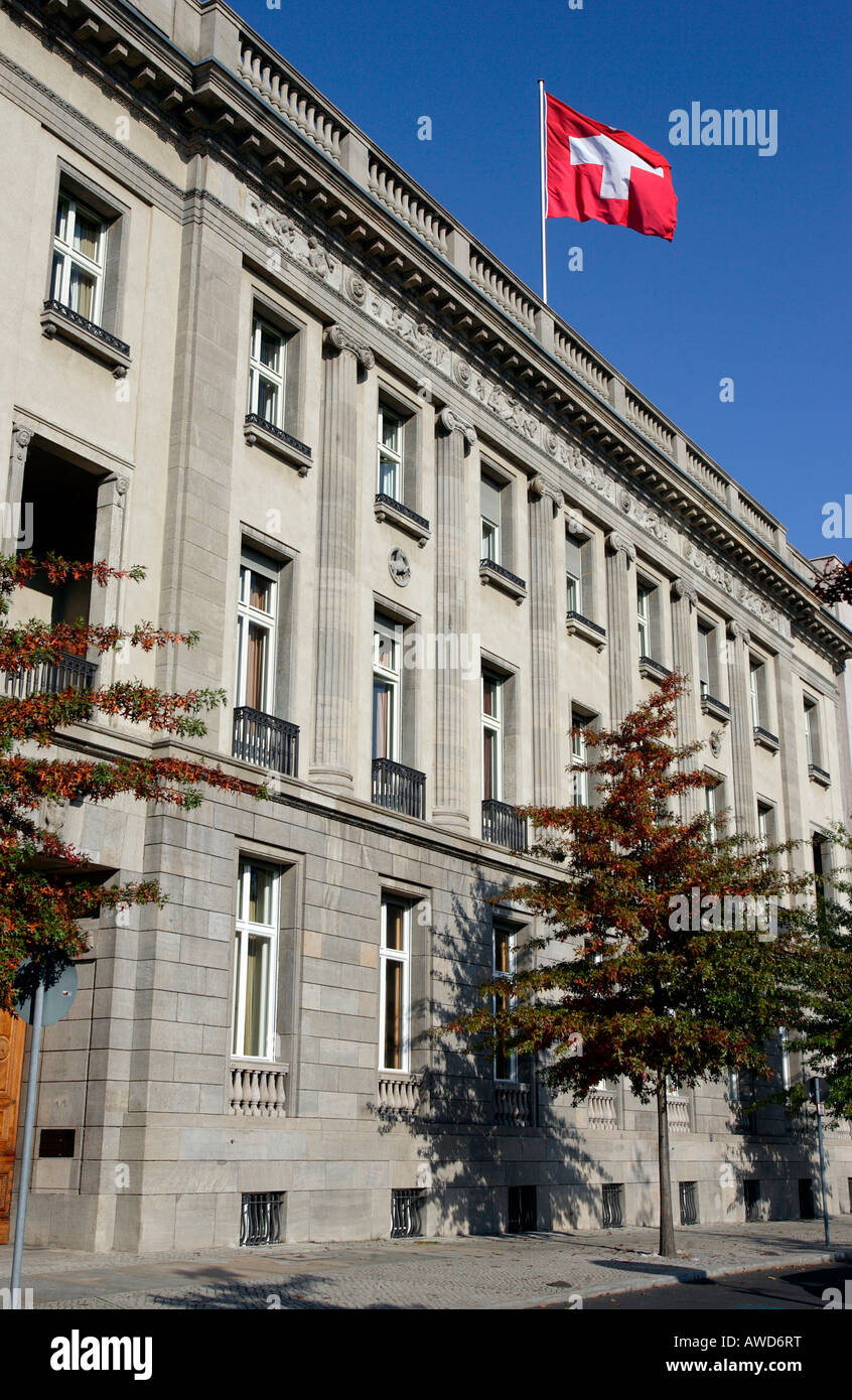 Ambasciata di Svizzera a Berlino, Germania, Europa Foto Stock