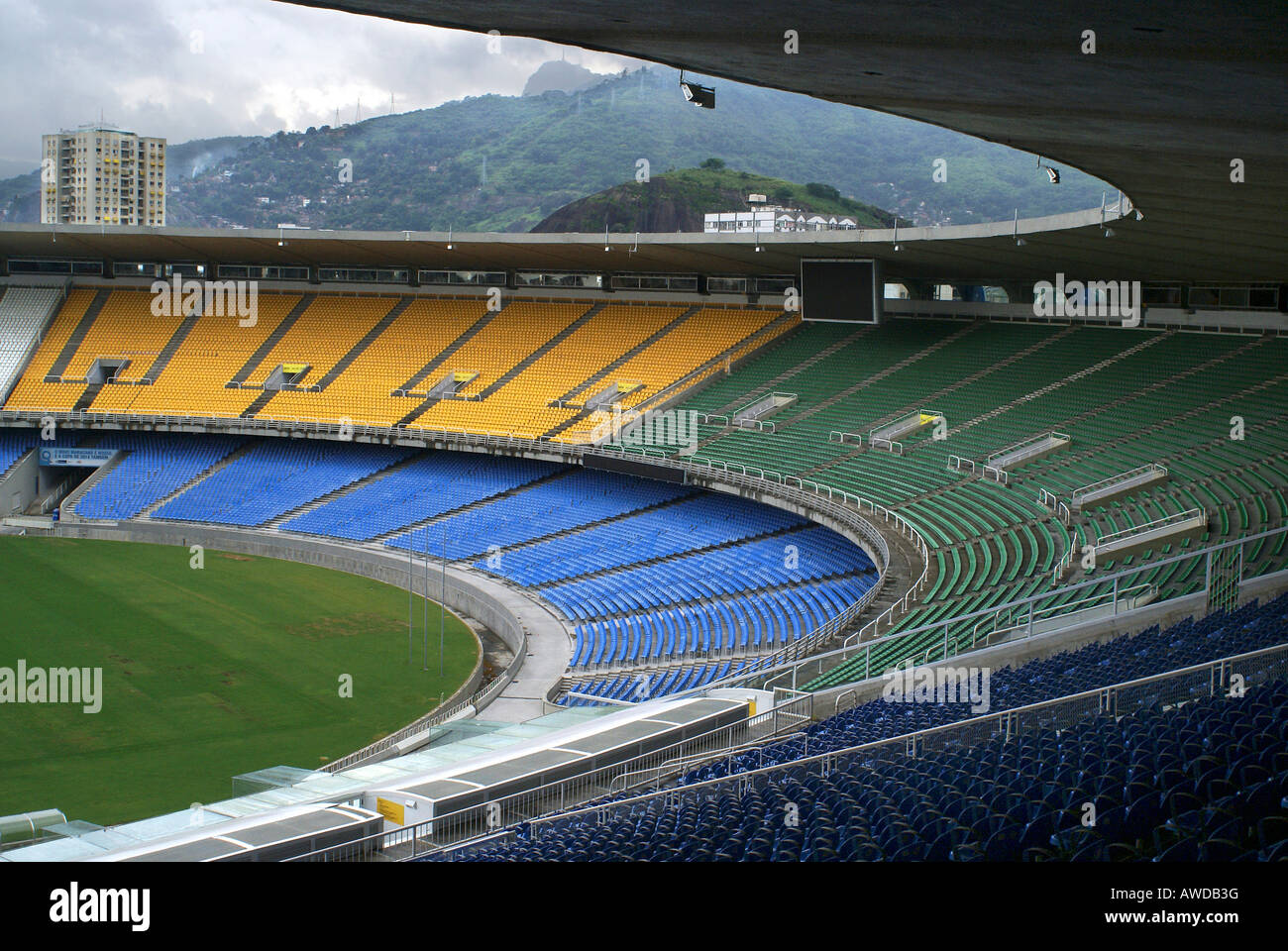 Maracana Stadium, Rio de Janeiro, Brasile Foto Stock
