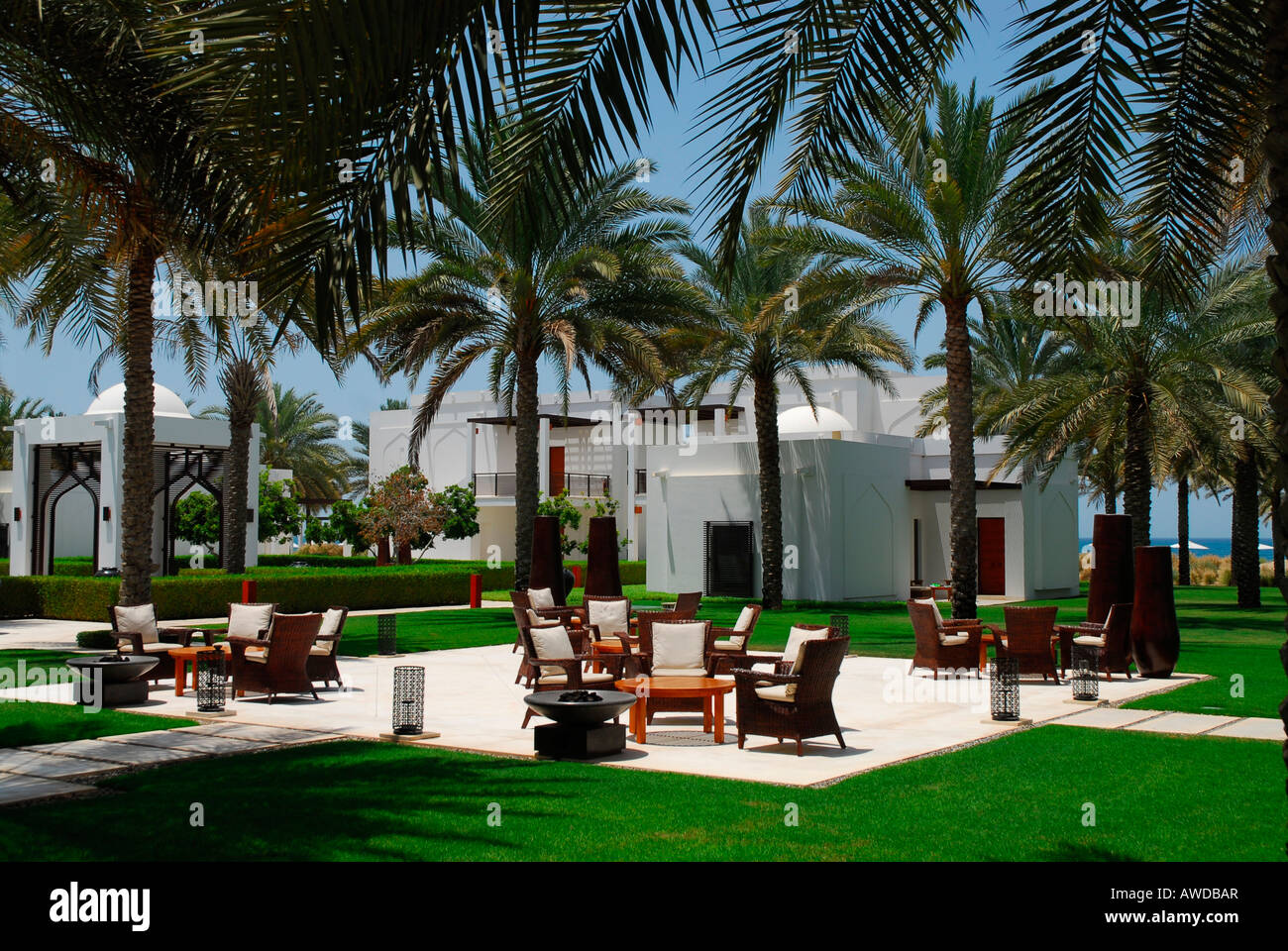 Il Chedi Hotel, Muscat Oman Foto Stock