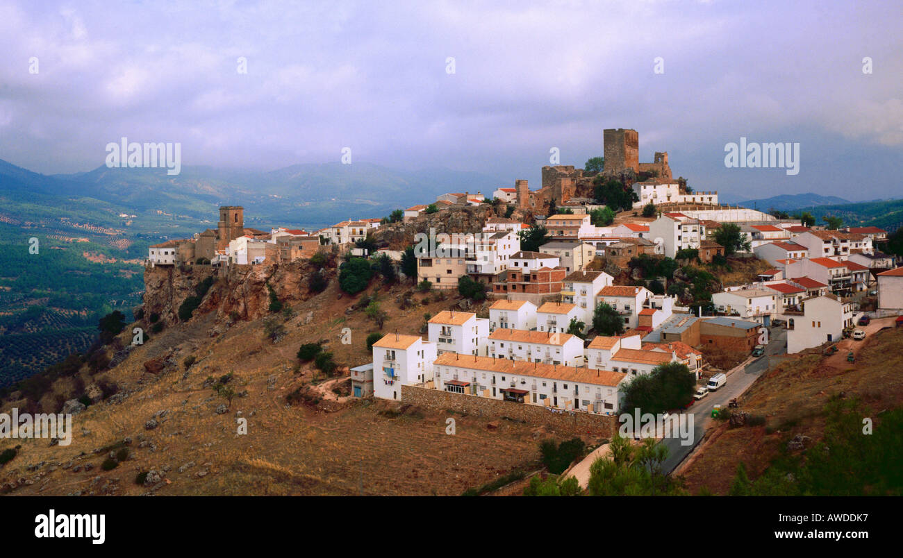 La città di Hornos de la Segura Andalusia Spagna Foto Stock