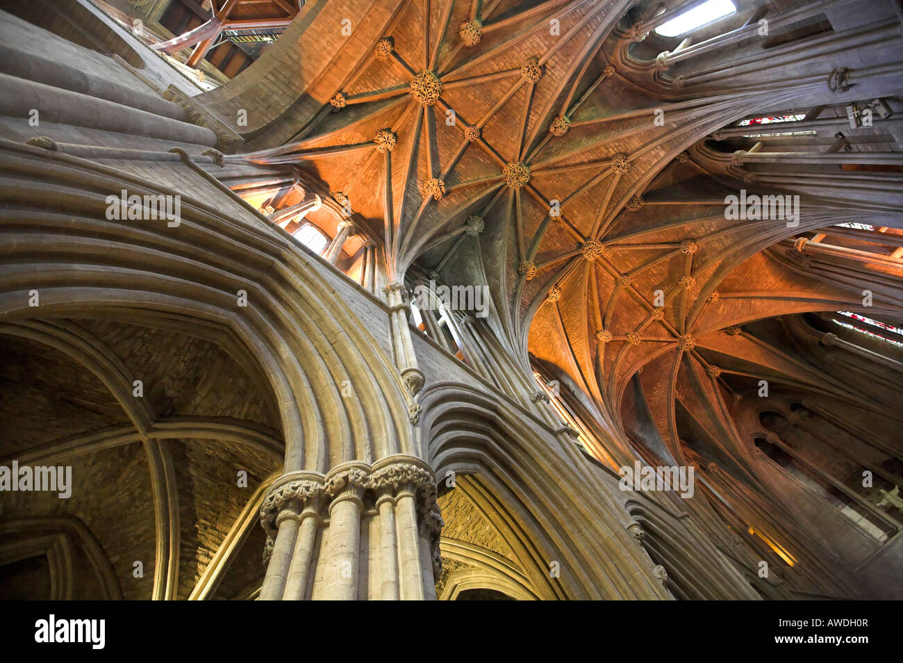 Pershore Abbey, Worcestershire Foto Stock