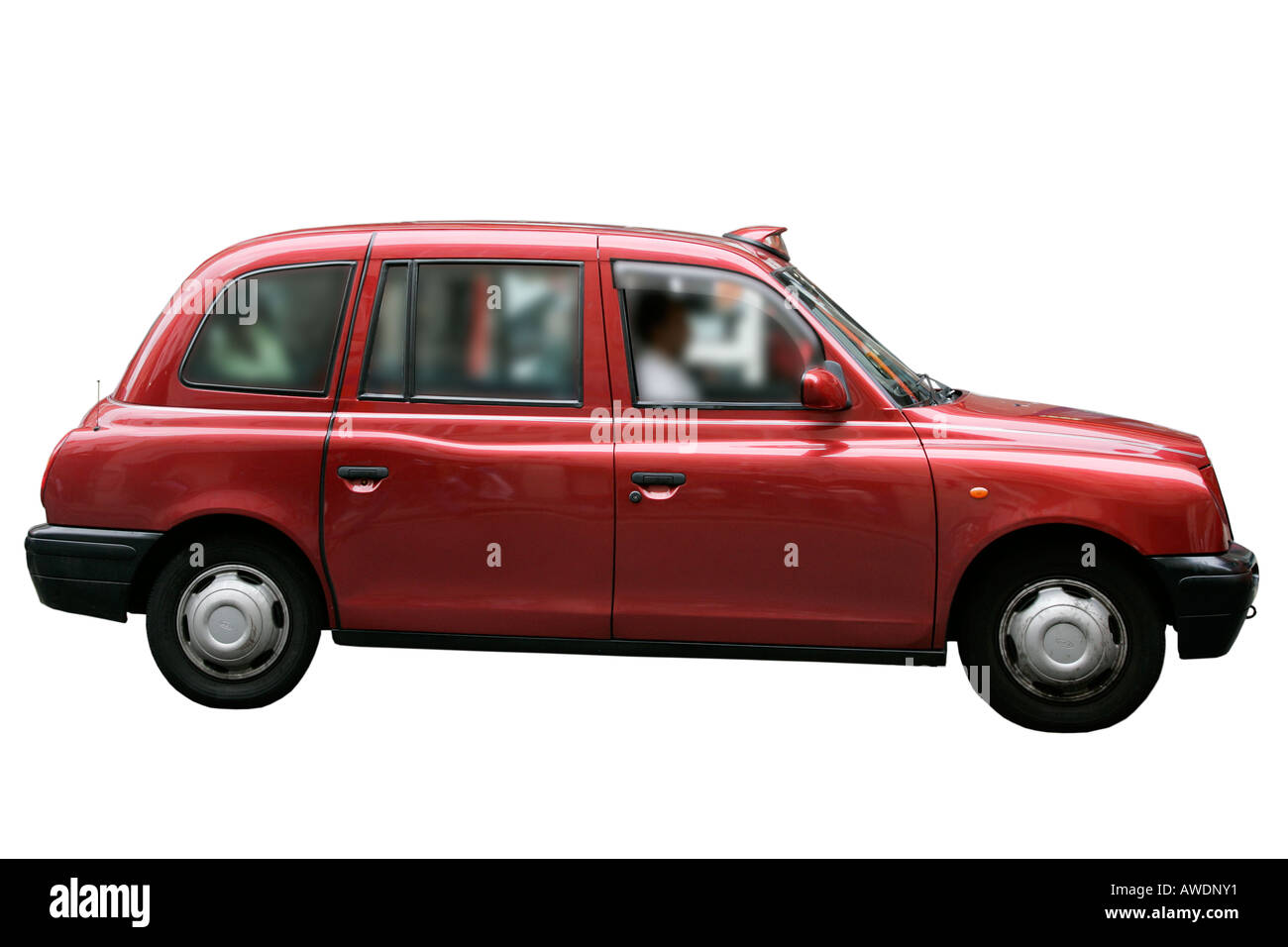 Inglese cab city taxi auto urbana tradizionale professione lavoro occupazione amici Gran Bretagna GB REGNO UNITO British Inghilterra legge pioggia multi Foto Stock