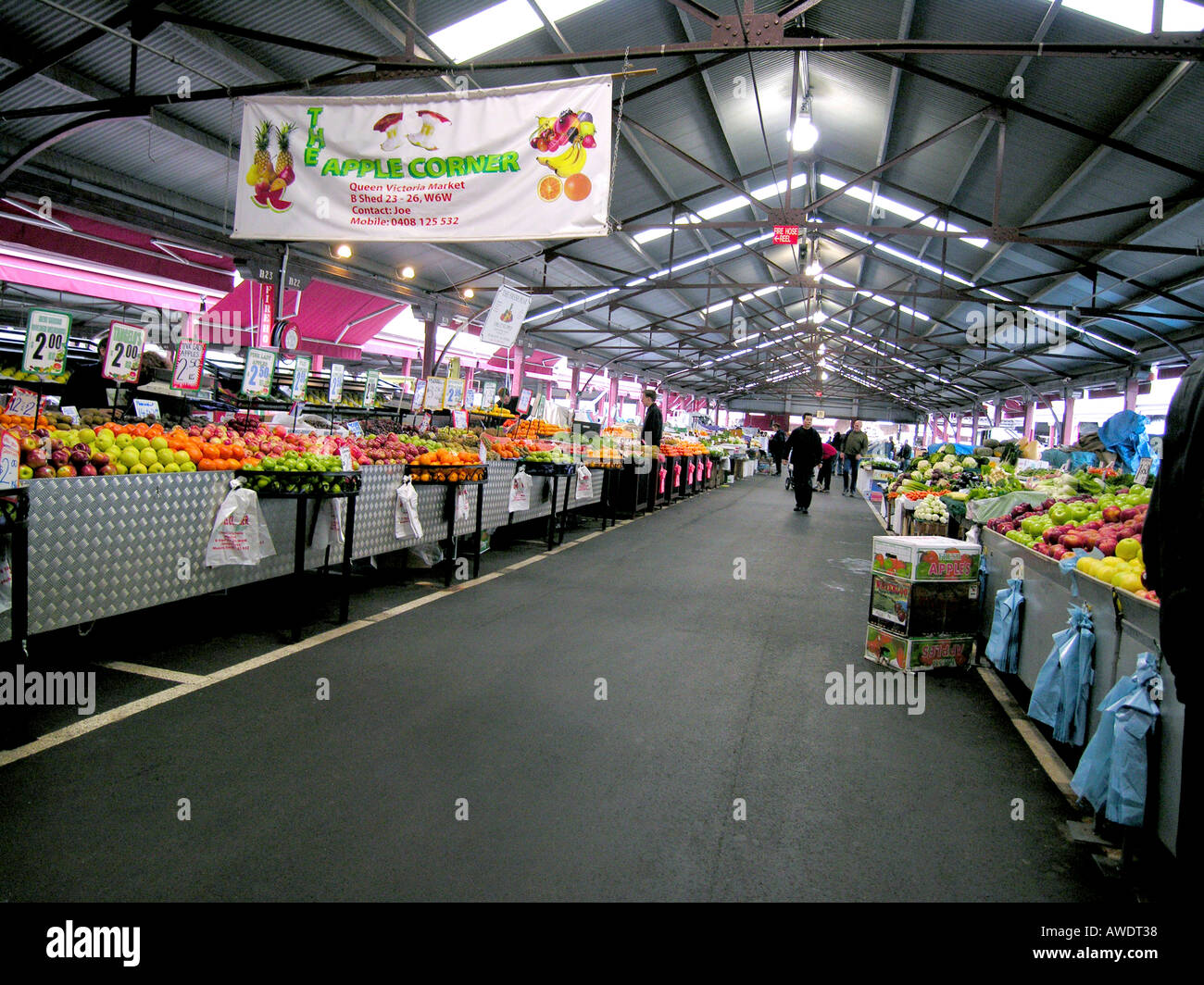 Mercato di Melbourne Foto Stock