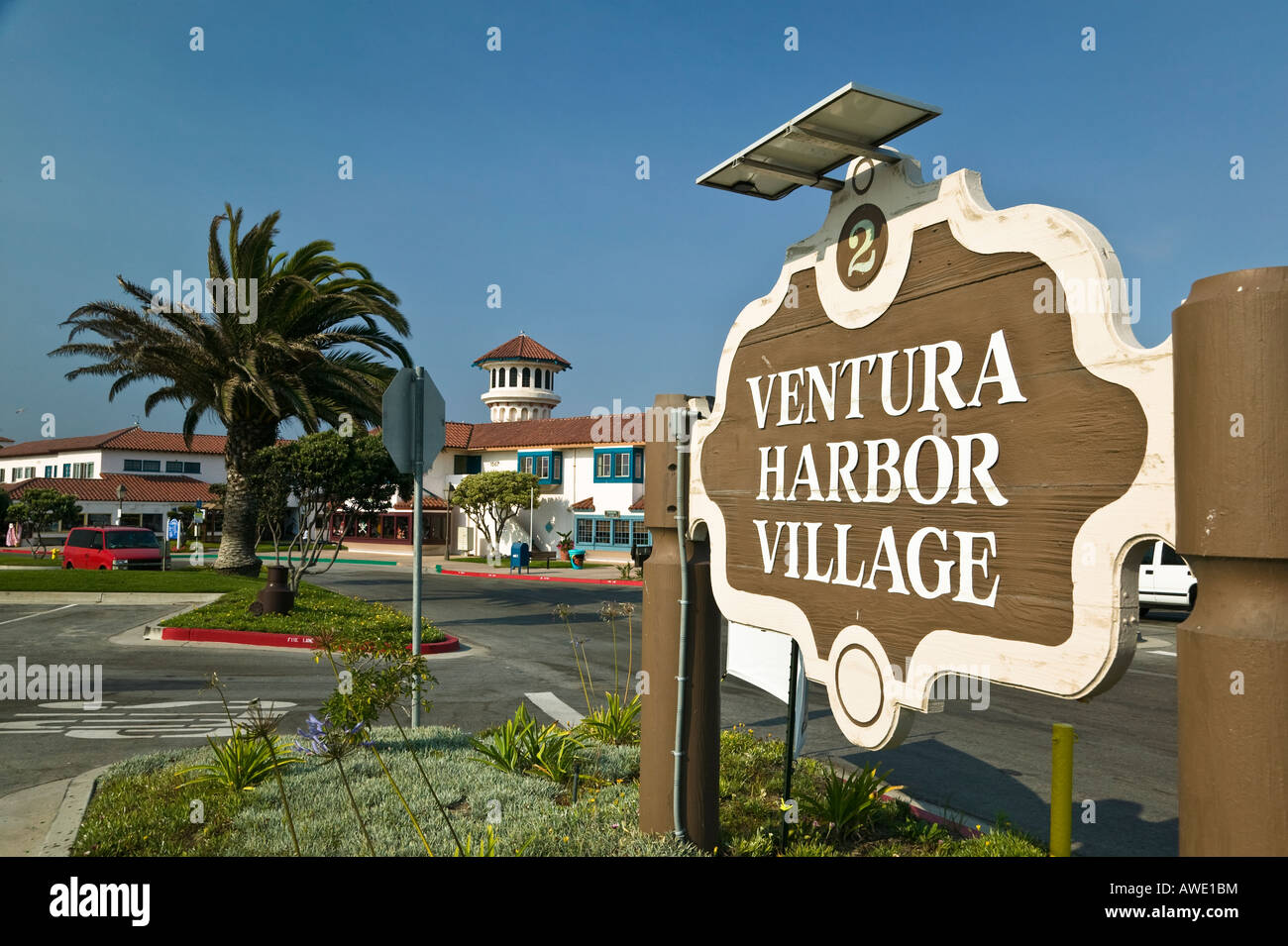 Area dello Shopping Ventura, Porto, villaggio CALIFORNIA, STATI UNITI D'AMERICA Foto Stock