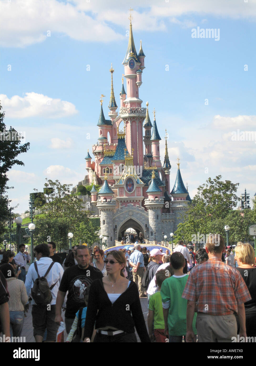 Euro Disney Parigi Foto Stock