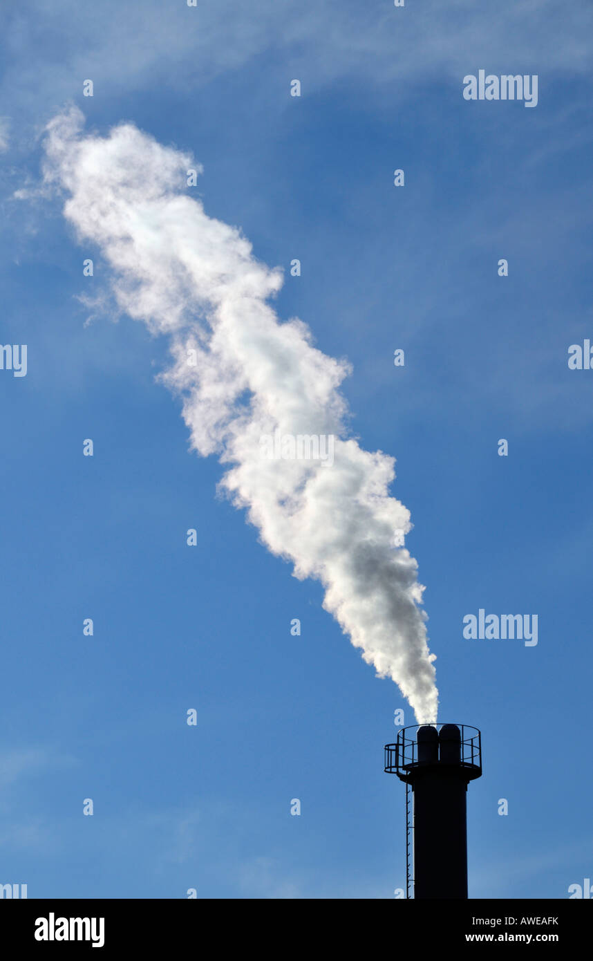 Camino di fumo Foto Stock