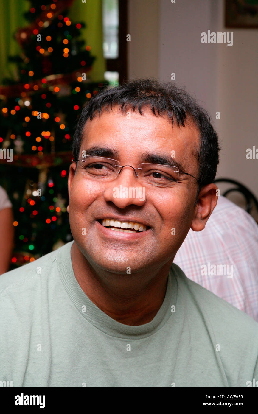 Guyanese Bharrat Jagdeo Presidente, Georgetown, Guyana, Sud America Foto Stock