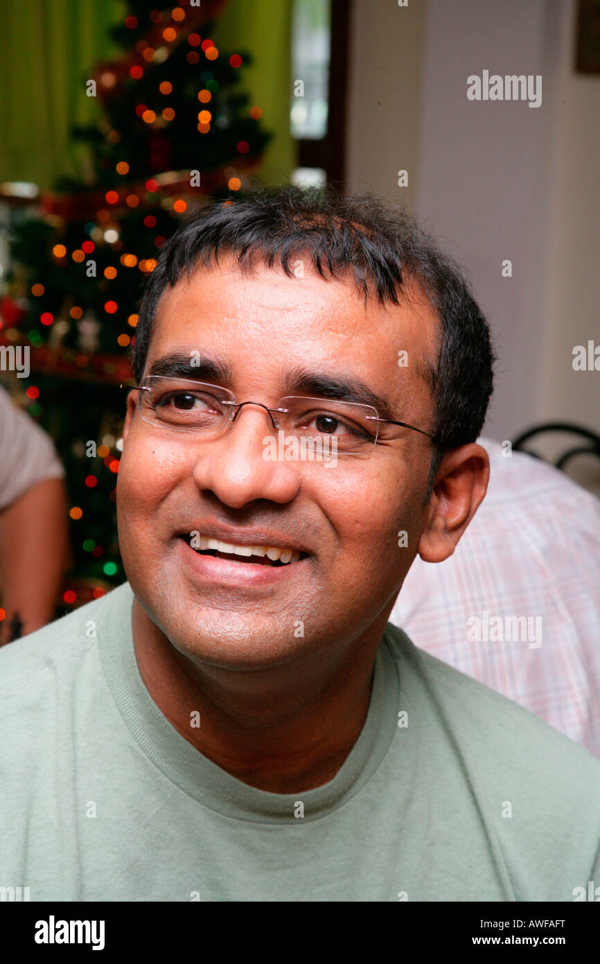Guyanese Bharrat Jagdeo Presidente, Georgetown, Guyana, Sud America Foto Stock