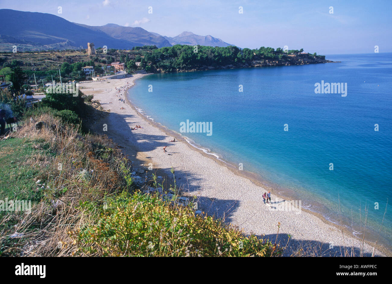 La Baia Di Guidaloca Spiaggia Nei Pressi Di Scopello