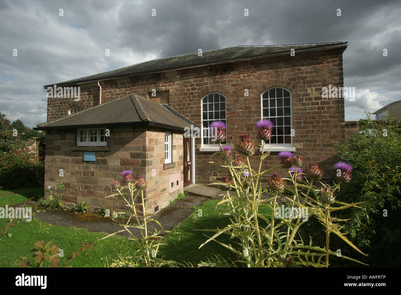 Quaker meeting house Derby Foto Stock