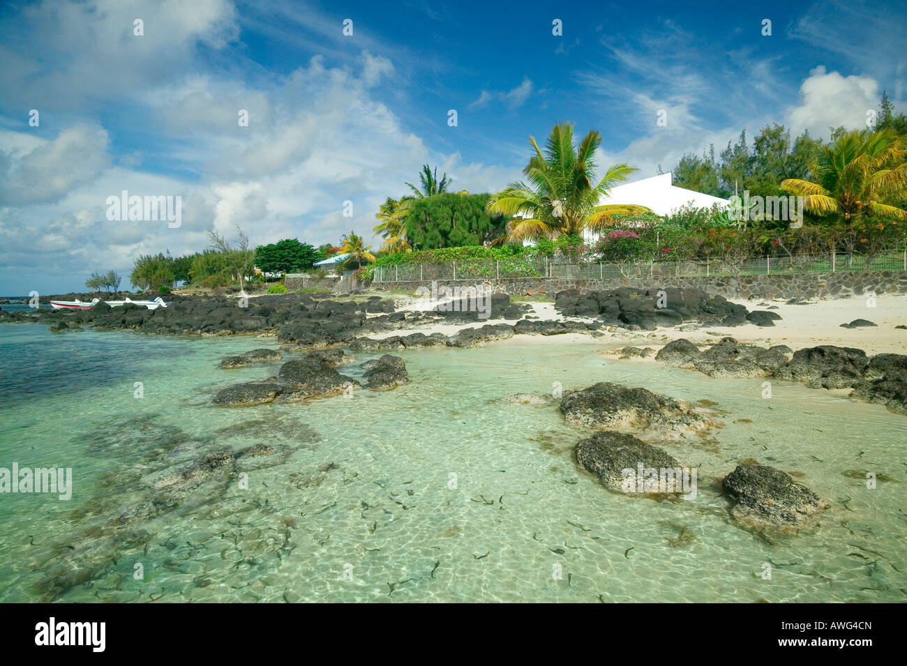 BAINBOEUF - Isola Maurizio Foto Stock