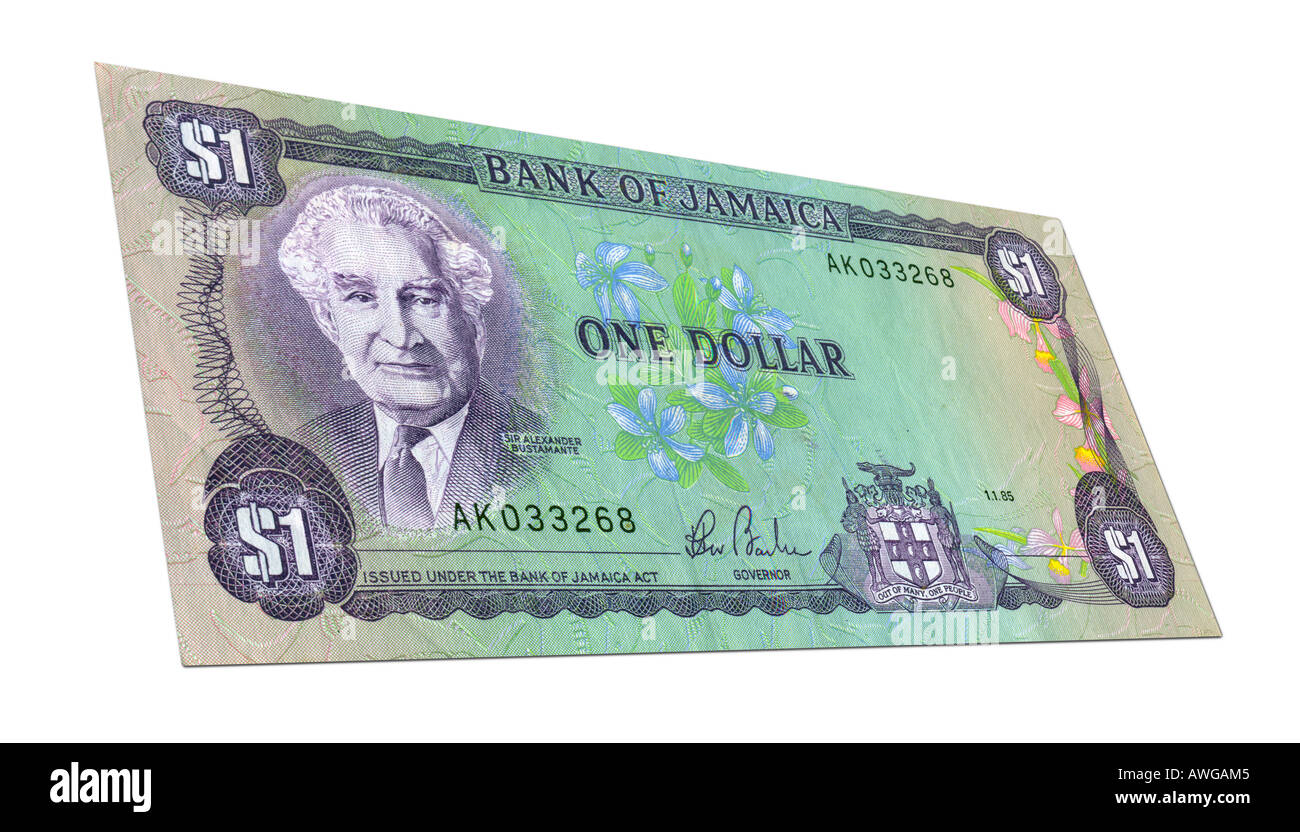 1 Dollaro giamaicano Foto Stock