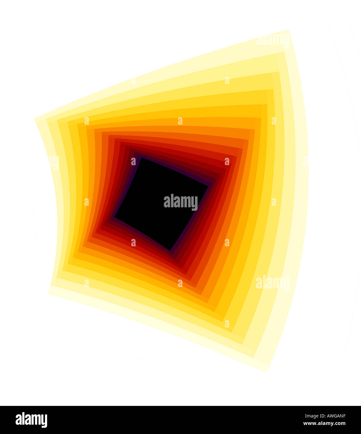 L'altro lato tunnel di Fractal Foto Stock