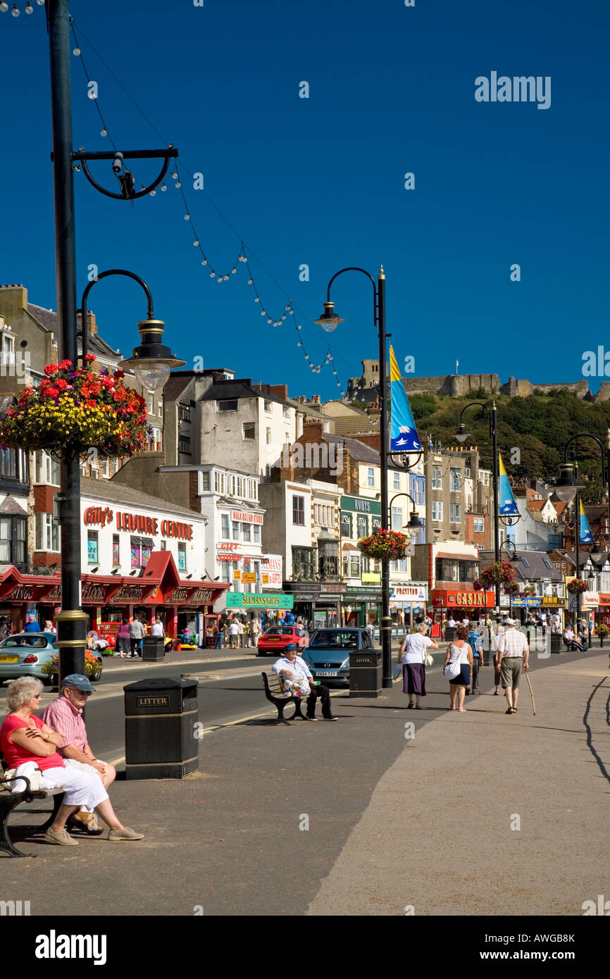 Foreshore Road Scarborough North Yorkshire Inghilterra Foto Stock