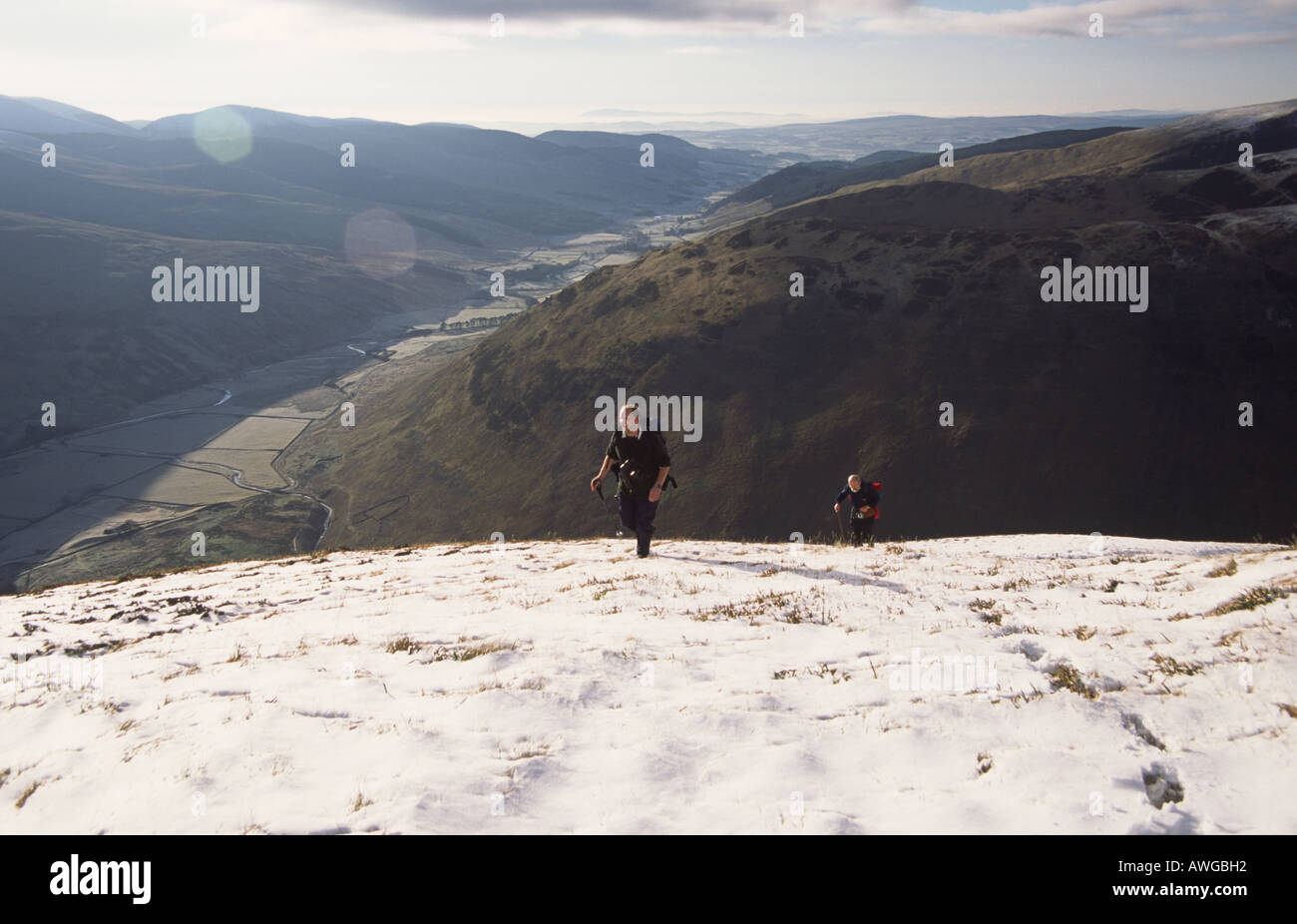 Passeggiate in collina colline Moffat Scozia Scotland Foto Stock