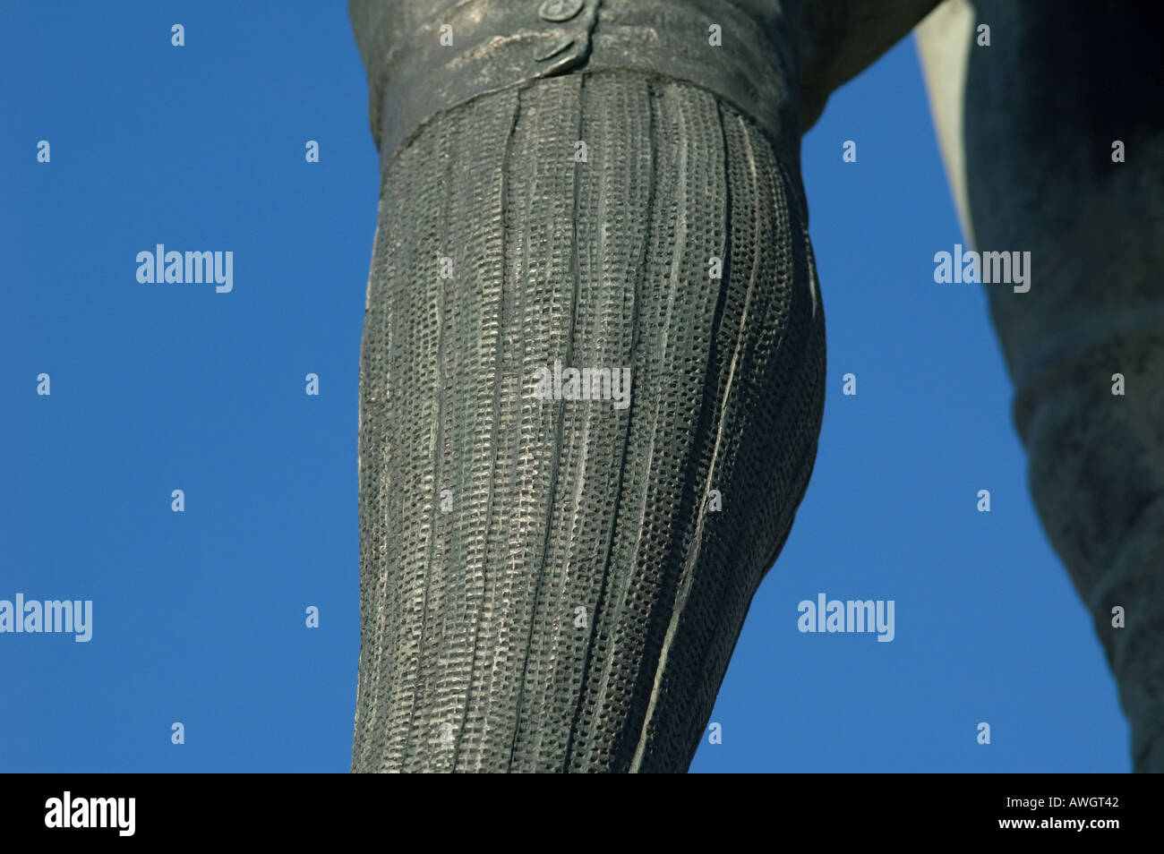 Robbie Burns Robert Burns statua dal Signore Beaverbrook Art Gallery in Fredericton New Brunswick Canada Foto Stock