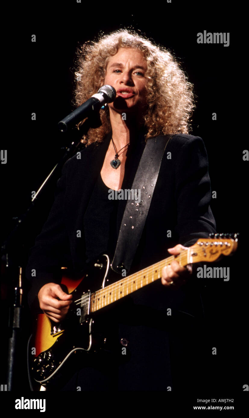 CAROLE KING US cantante nel luglio 1993 Foto Stock