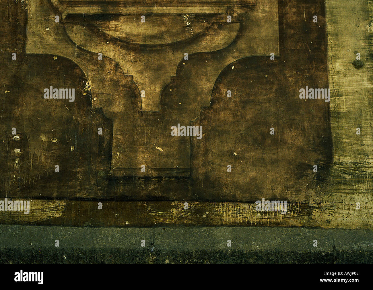 Dettagli architettonici, vista parziale, close-up Foto Stock