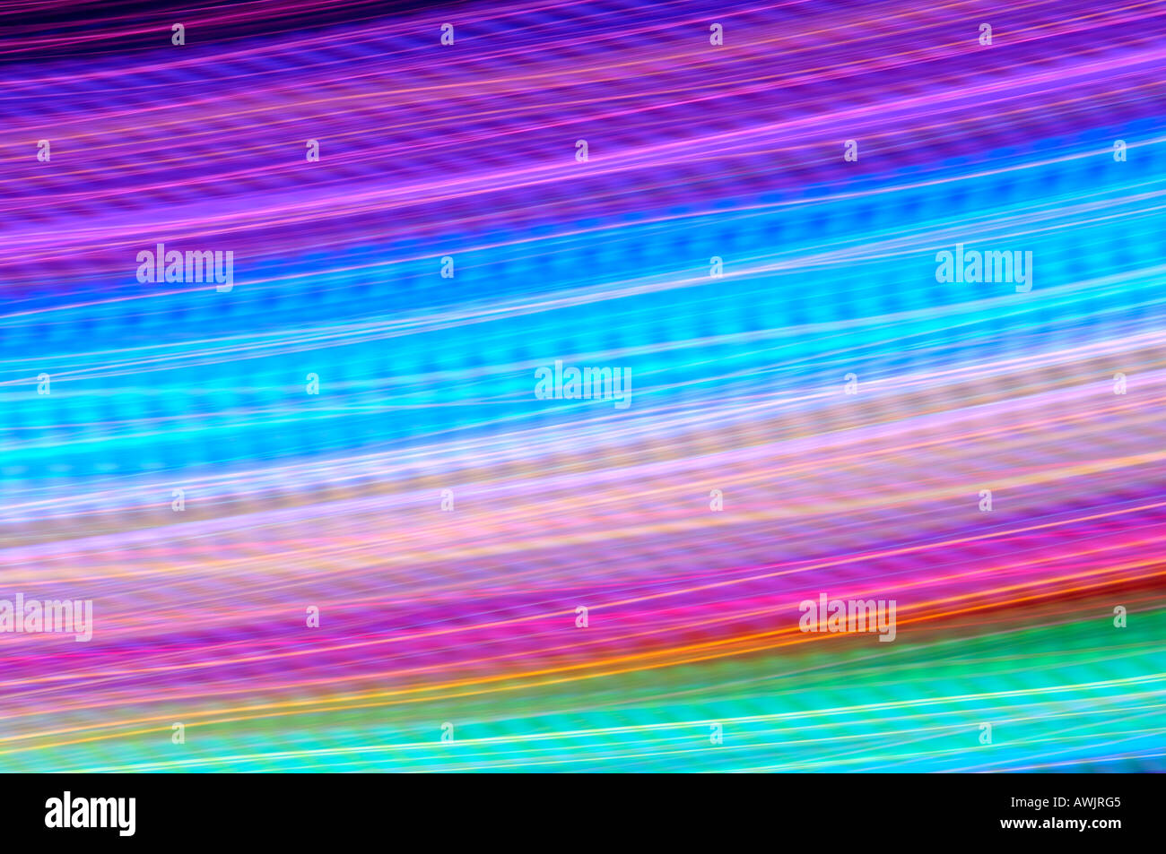 Abstract fiera luci colorate Foto Stock