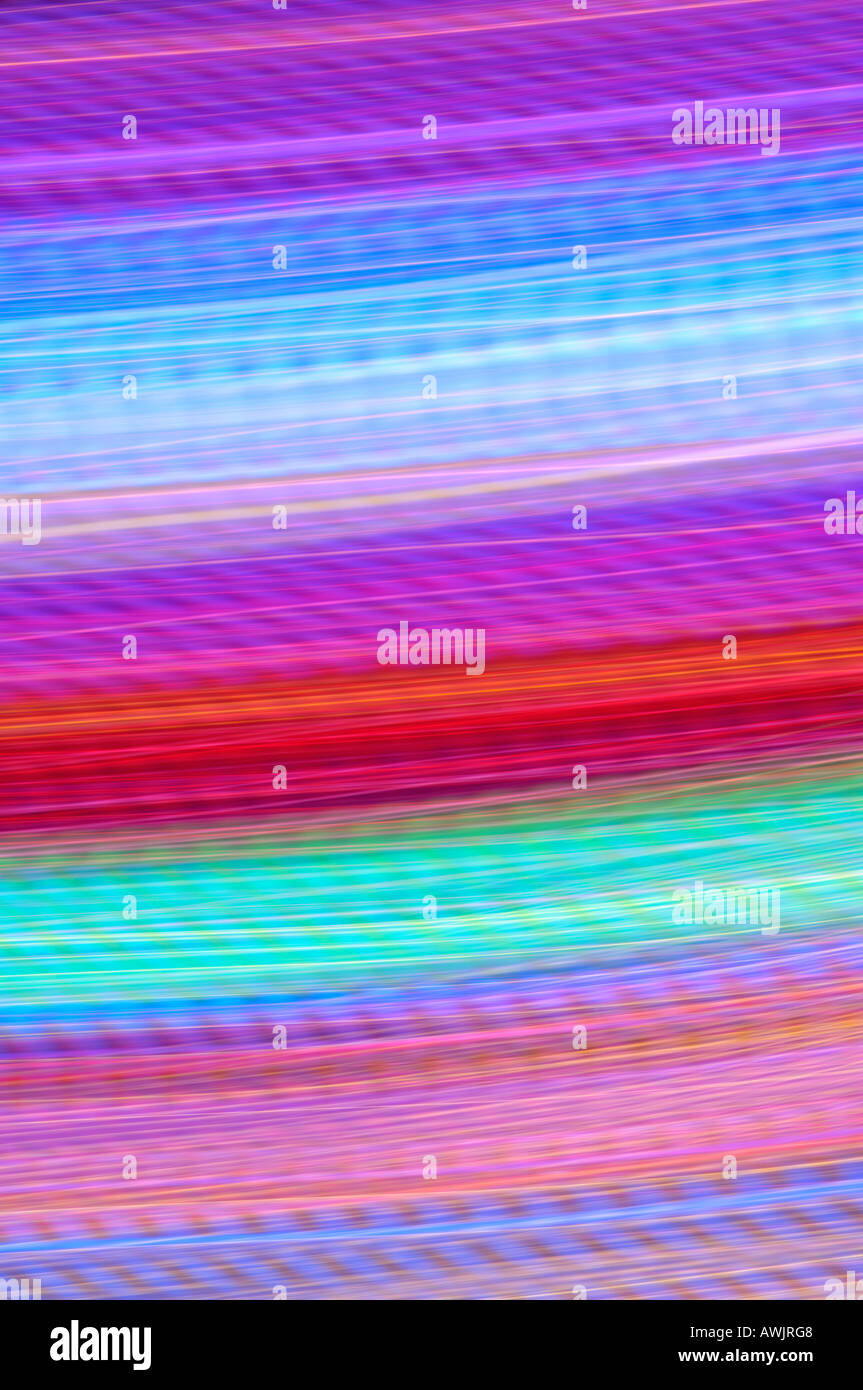 Abstract fiera luci colorate Foto Stock