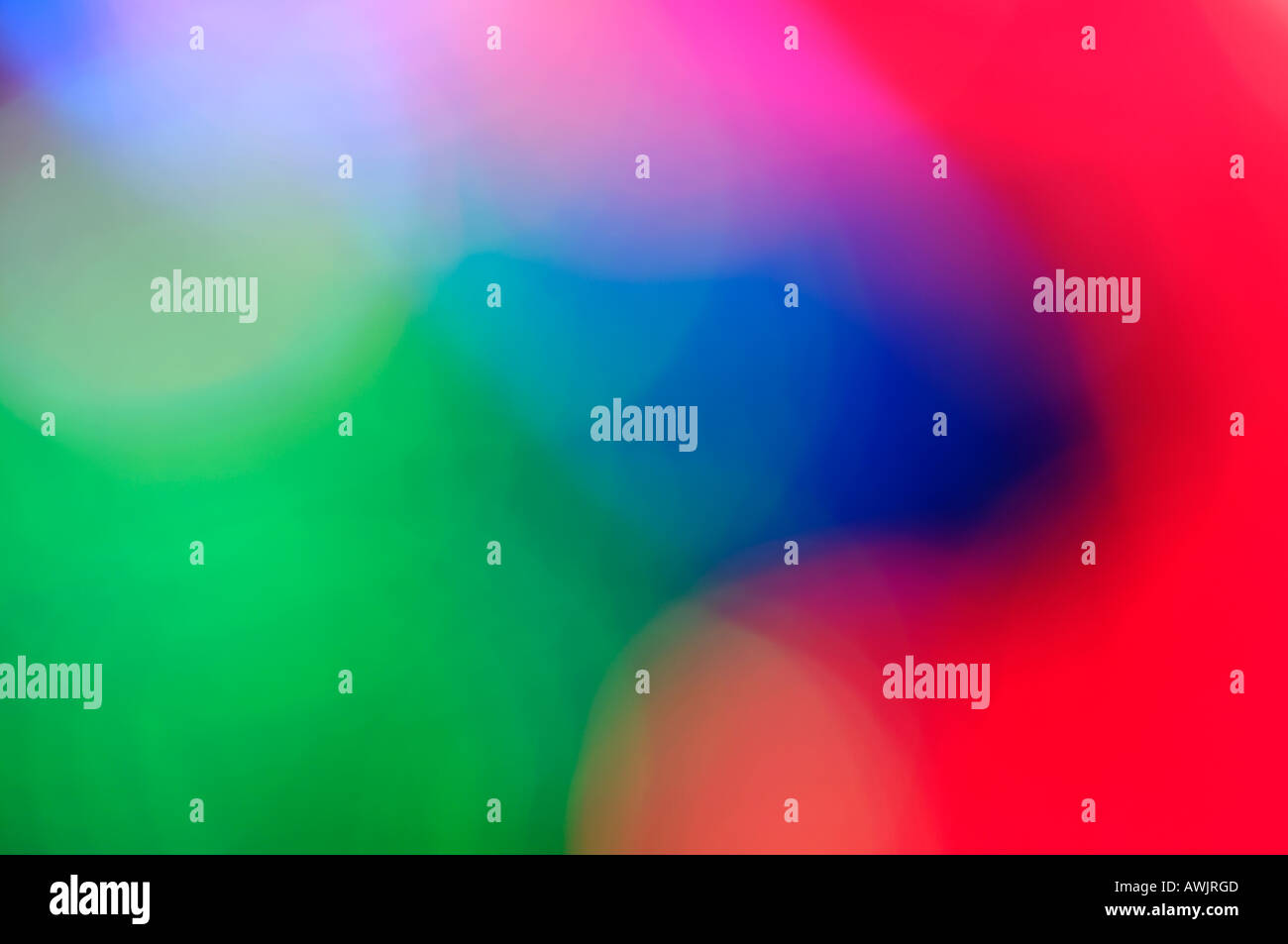 Abstract fiera luci colorate Foto Stock