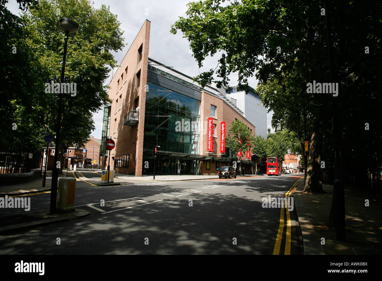 Il teatro Sadlers Wells su Rosebery Avenue, Finsbury, Londra Foto Stock