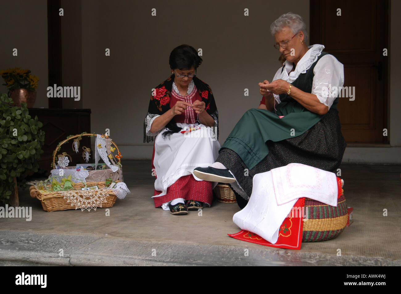 Magia del Legno festival a Sutrio - Carnia Friuli Italia Europa Foto Stock