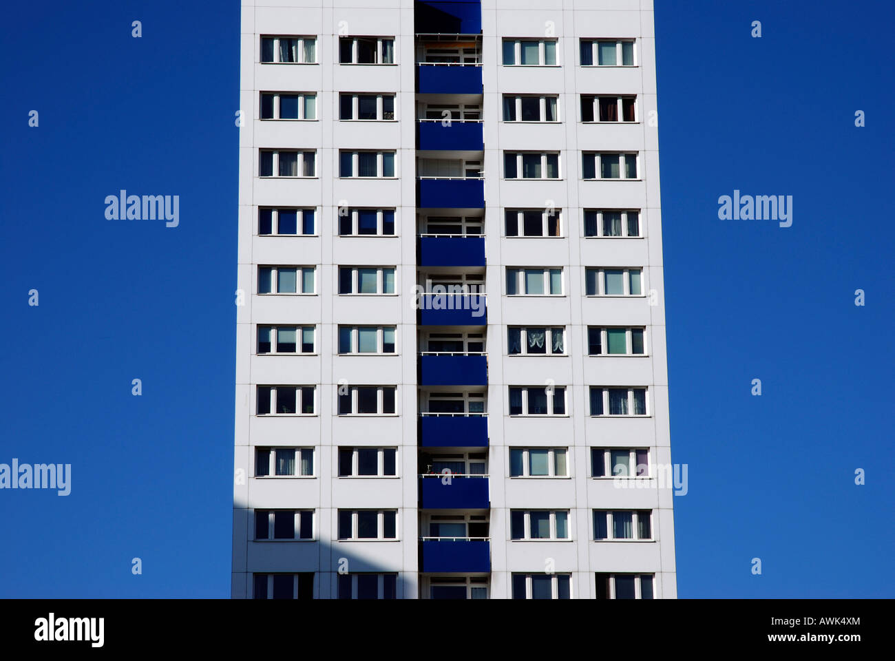 Blocco Tower Building a Berlino, Germania, Europa Foto Stock