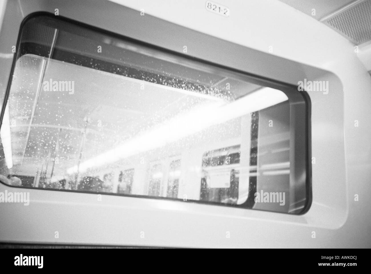 U-Bahn IN AMBURGO Foto Stock