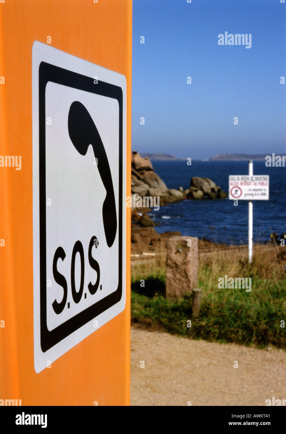 Segnaletica per segnaletica telefonica di emergenza immagini e ...