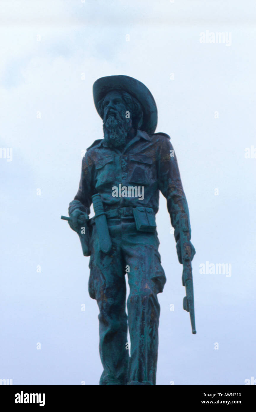 Camilo Cienfuegos statua Camaguey Cuba Foto Stock