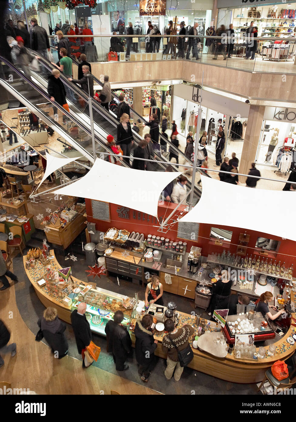 Il Centro Commerciale Kringlan Reykjavik Islanda Foto Stock