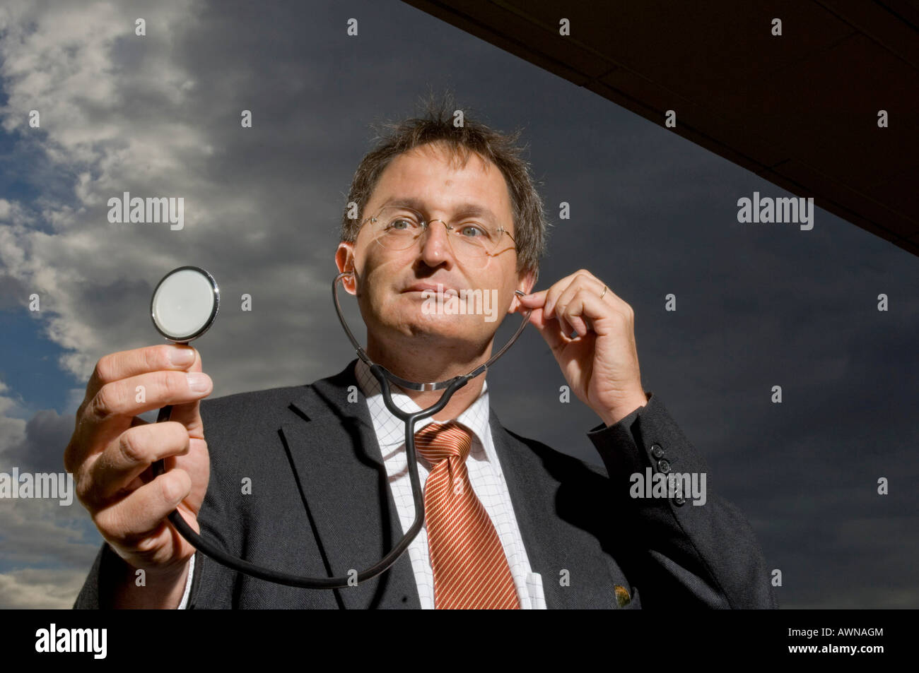 Guenther Jonitz, Presidente della Berlino camera medica, Germania Foto Stock