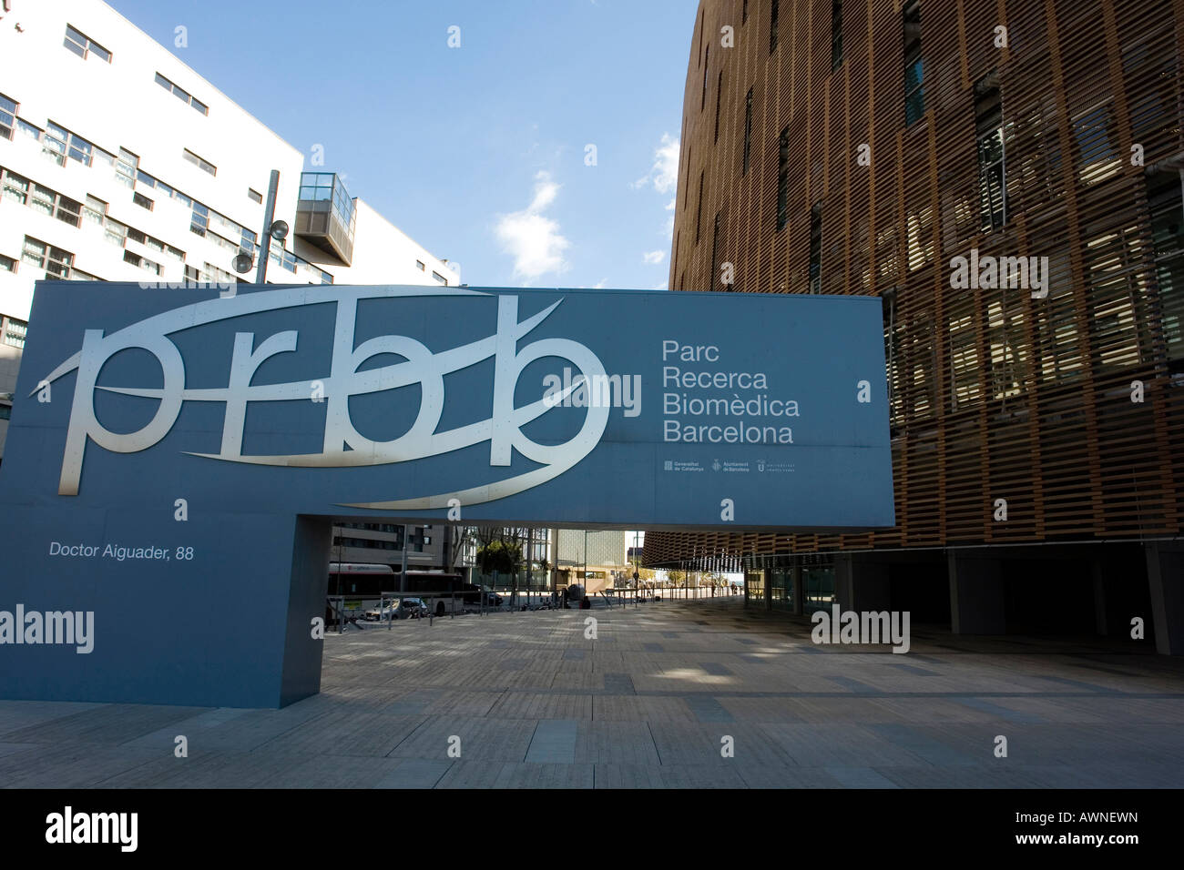 Parc recerca biomedica Barcellona Spagna europa Foto Stock