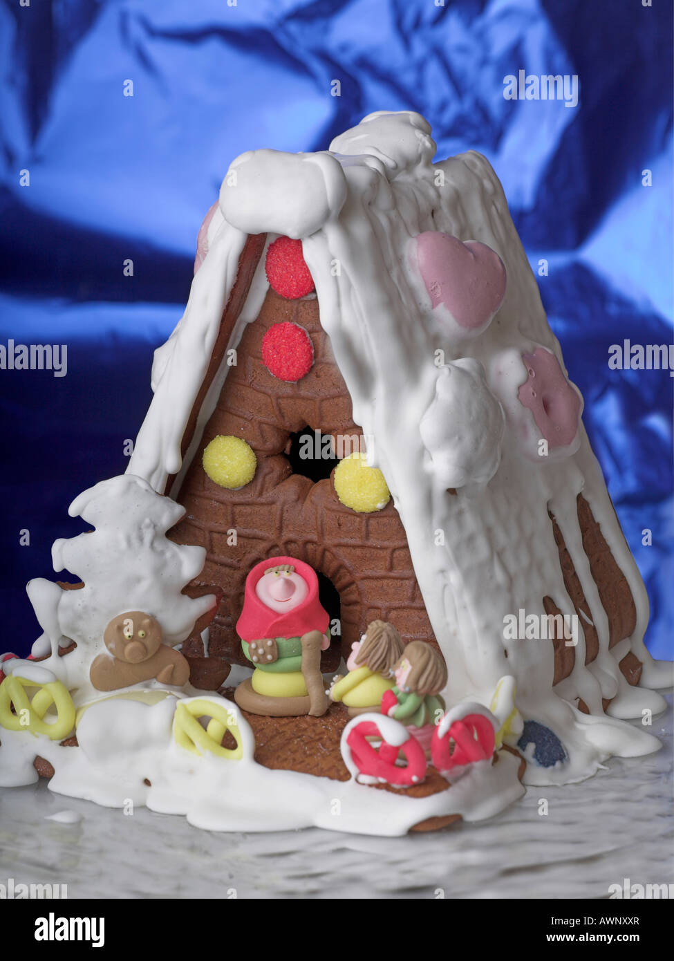 Gingerbread house Foto Stock