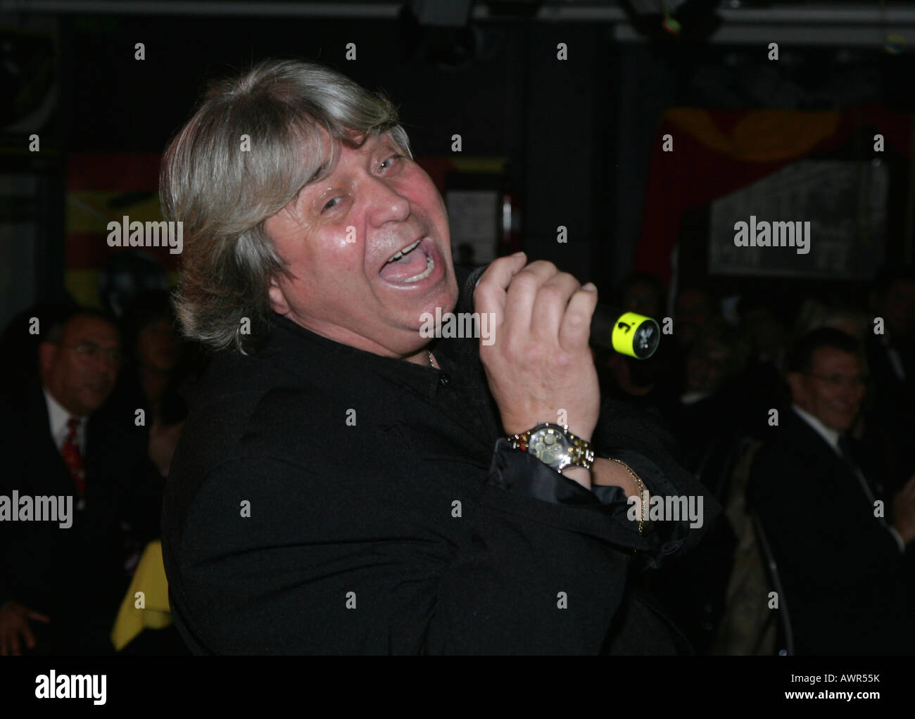 Il cantante Harry Schlagerl, cosiddetti "Anton aus Tirol' Foto Stock