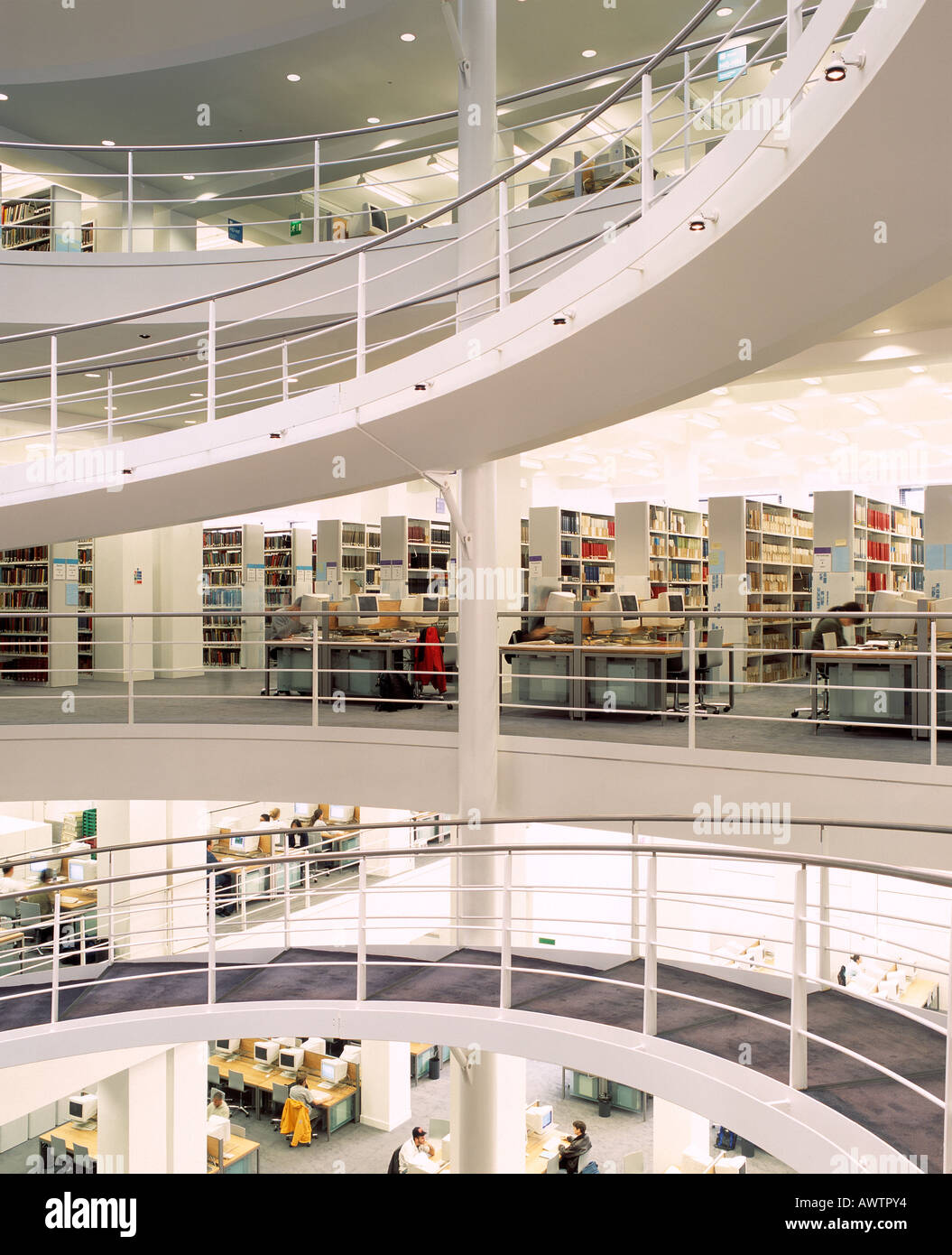 Biblioteca, London School of Economics &, LONDON, Regno Unito Foto Stock