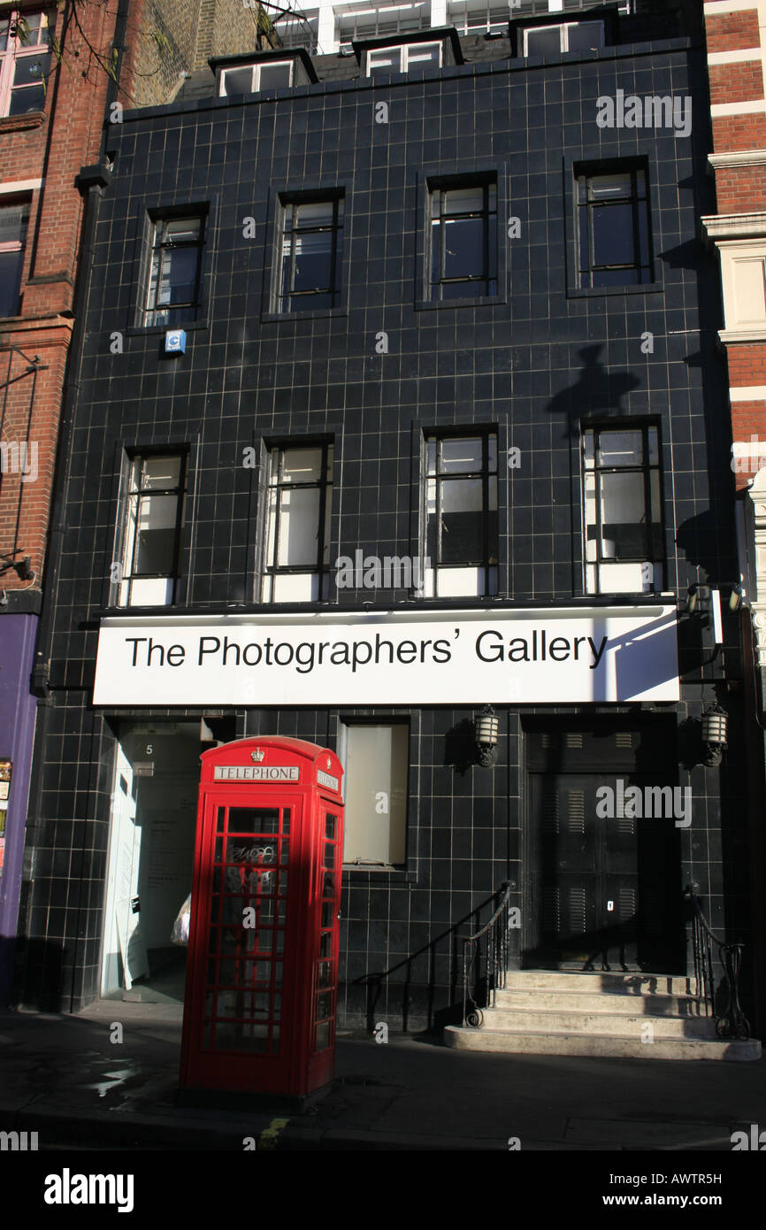 Il Fotografo Gallery di Londra fino al 2009 ora ricollocata in Ramilly Street Foto Stock