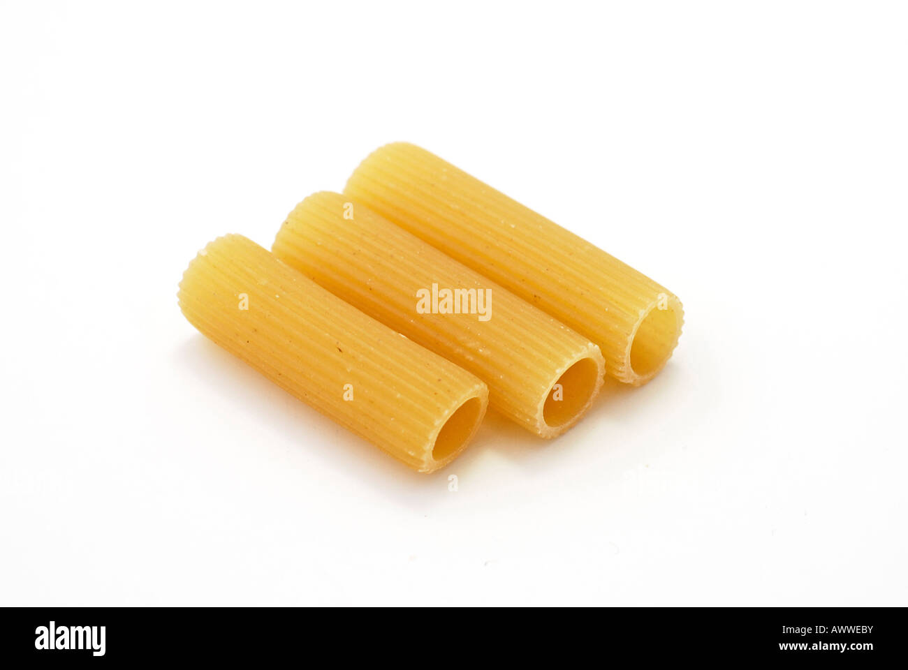 Rigatoni Foto Stock