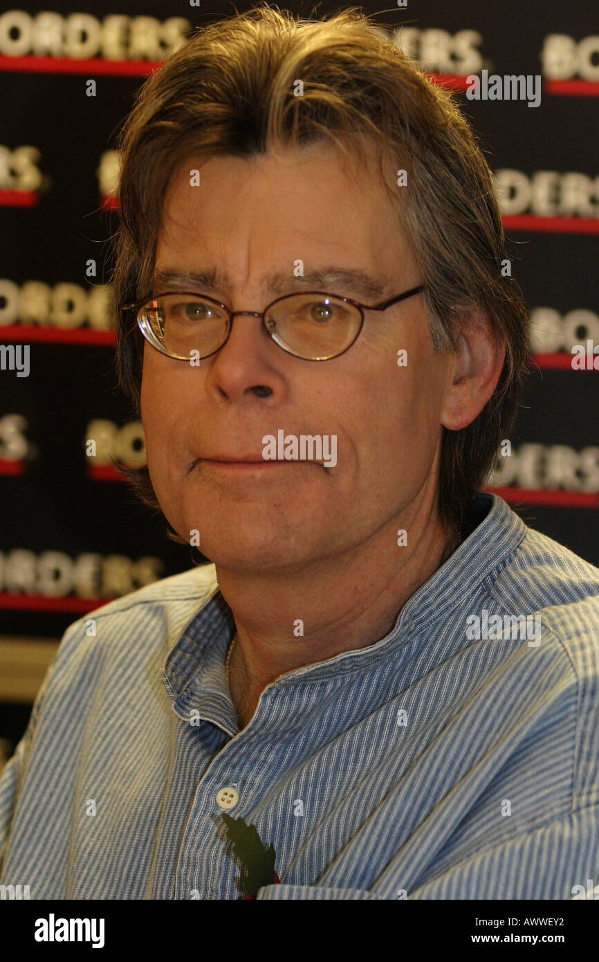 STEPHEN KING thriller americano scrittore nel novembre 2006 Foto Stock