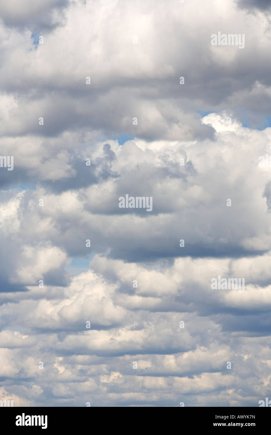 Densa copertura nuvolosa , Finlandia Foto Stock
