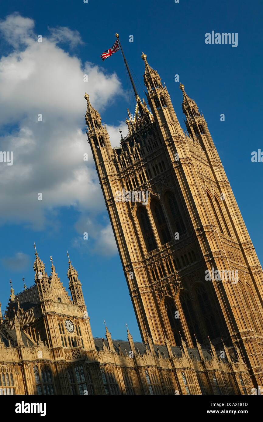 Gli edifici del Parlamento europeo a Londra Foto Stock