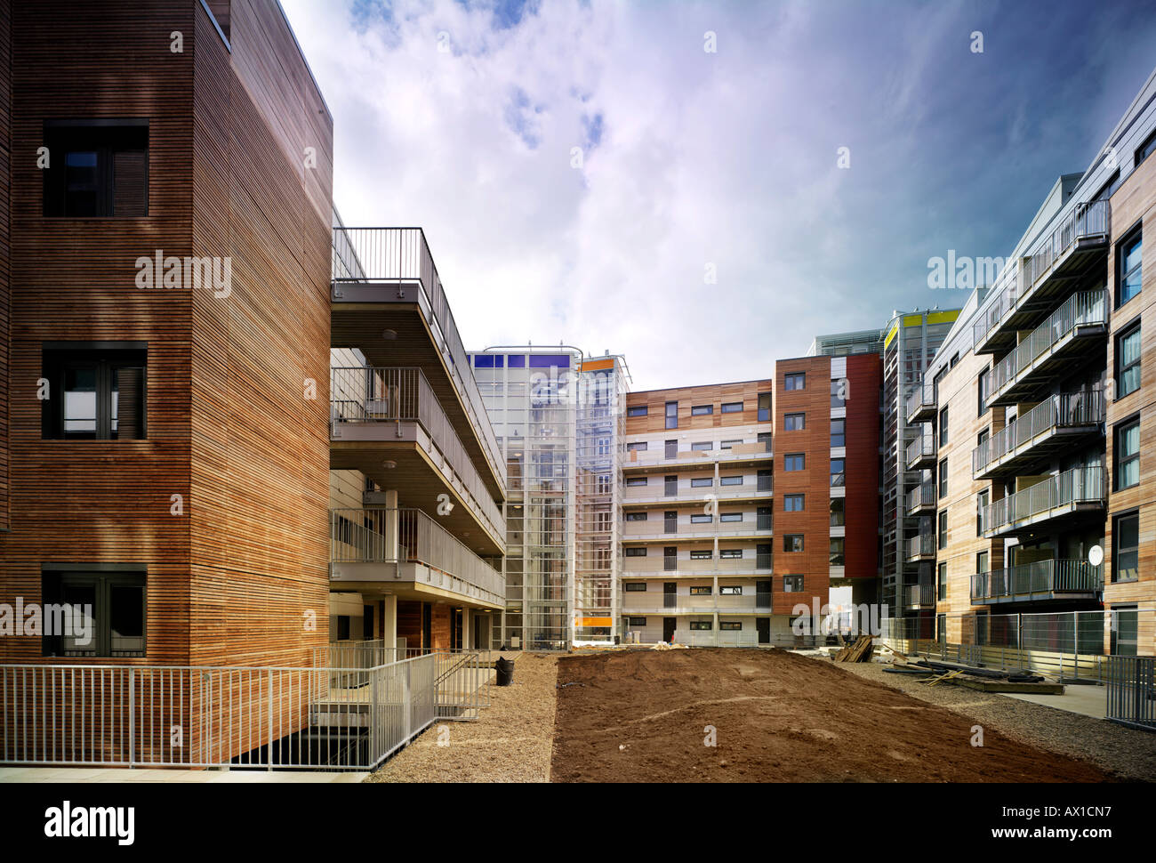 RIVERSIDE altezze, NORWICH, Regno Unito Foto Stock