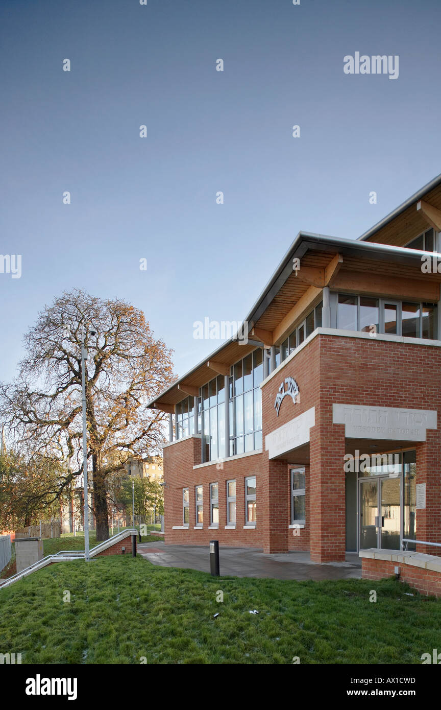 Scuola Ebraica, LONDON, Regno Unito Foto Stock