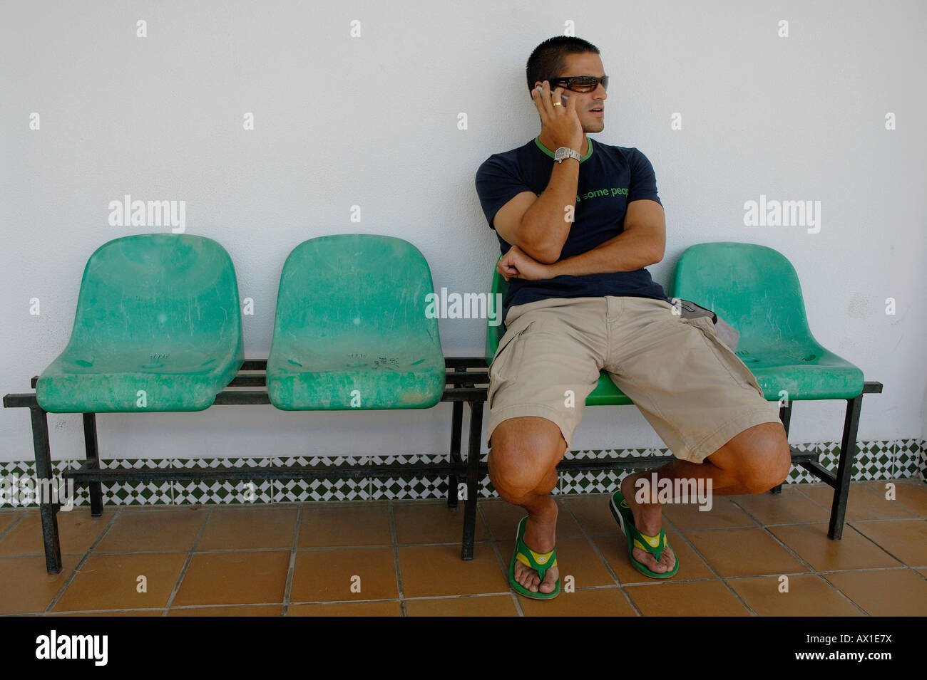 Defender Juan Gutiérrez Moreno, Real Betis Balompié football club, Siviglia, Andalusia, Spagna, Europa Foto Stock