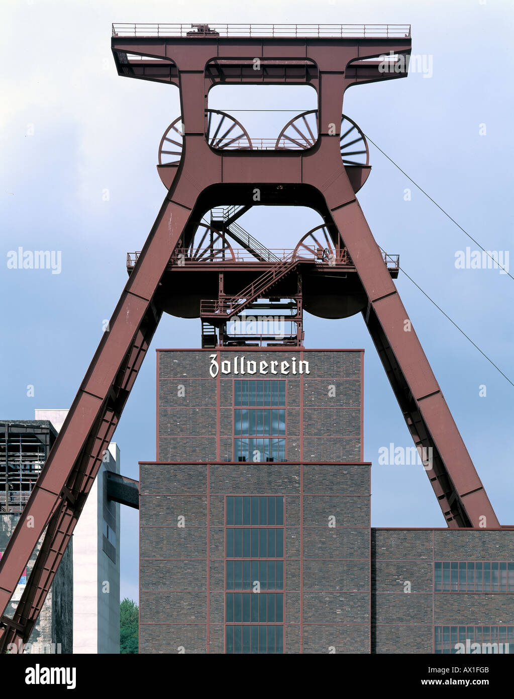 Complesso industriale delle miniere di carbone dello Zollverein, Essen, Germania Foto Stock