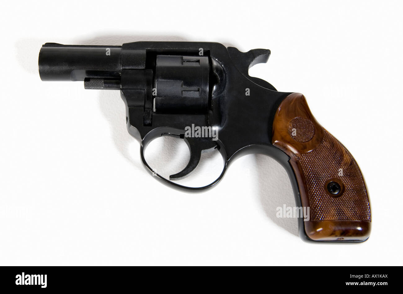 Studio shot di una pistola di partenza Foto Stock