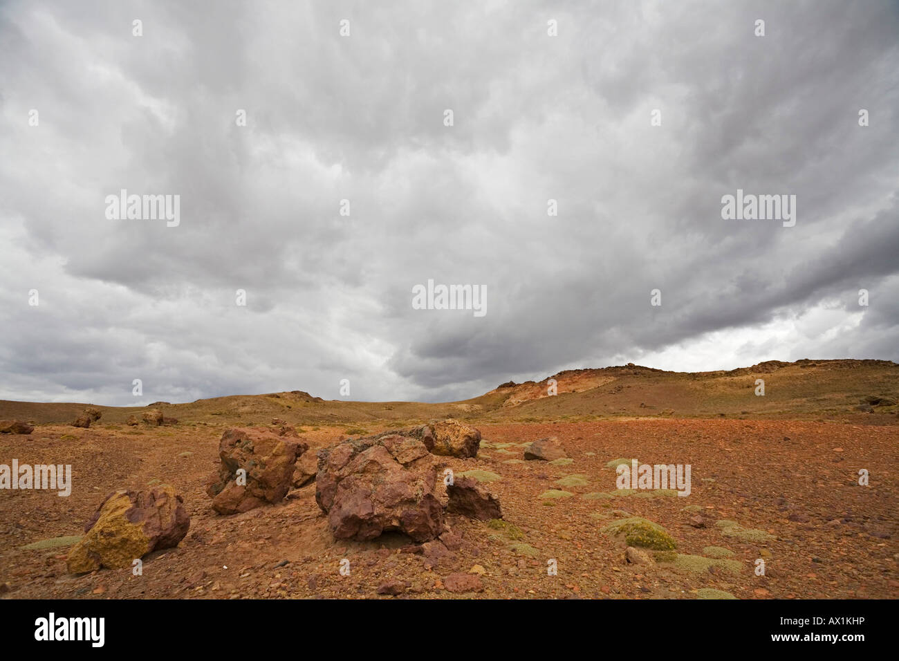 Paesaggio nel sud dell Argentina, Patagonia, Sud America Foto Stock