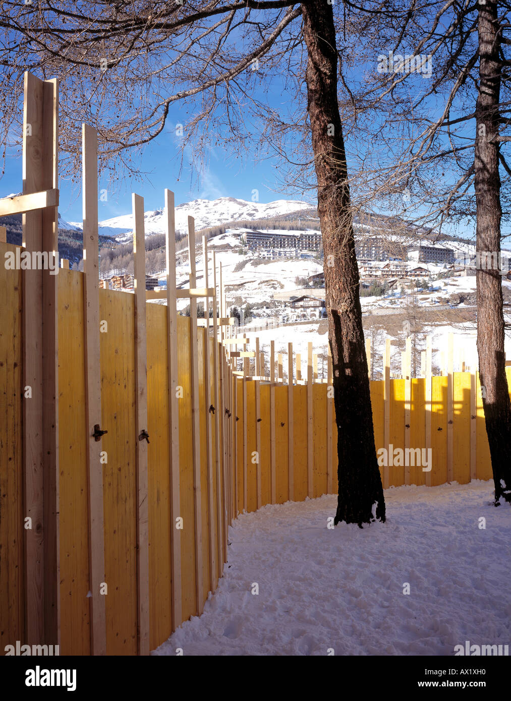 La neve mostrano, Torino, Italia Foto Stock